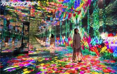 【展示分享】日本首个新媒体光影艺术+数字场景结合的沉浸式体验馆